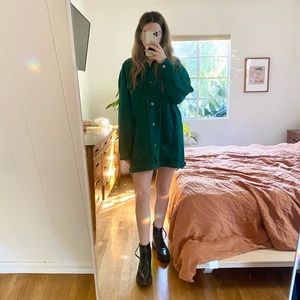 Vintage Green Jacket / Dress